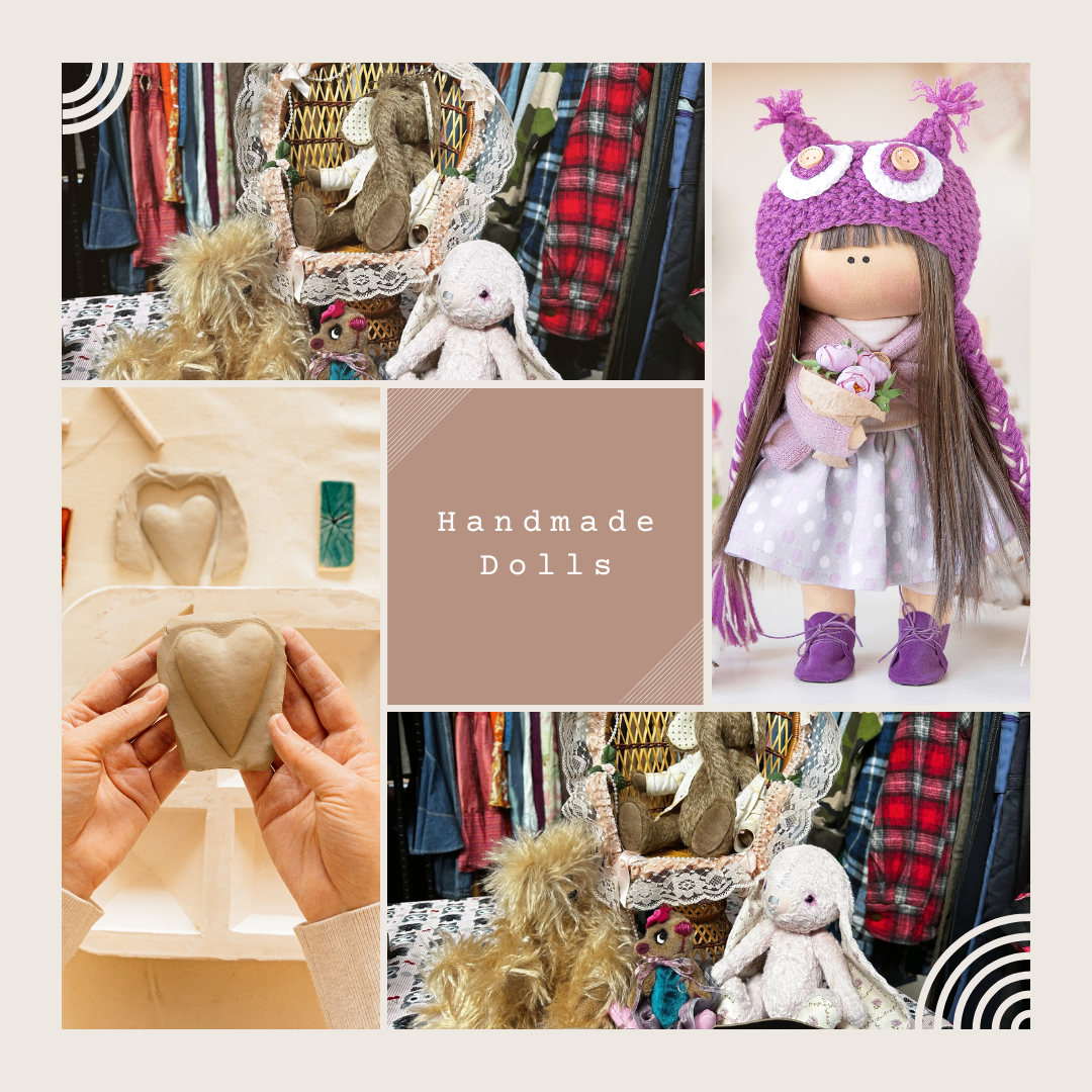 Handmade Dolls - OneCatBoutique