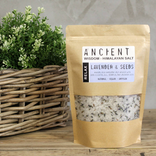 Ancient Wisdom - Himalayan Bath Salt Blend 500g - Relax