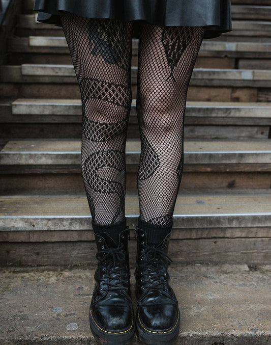 Pamela Mann - Snake Net Tights