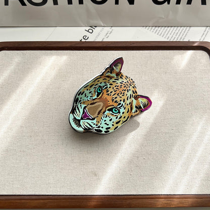 Wild Cat Hair Claw Clips – Leopard & Tiger Design