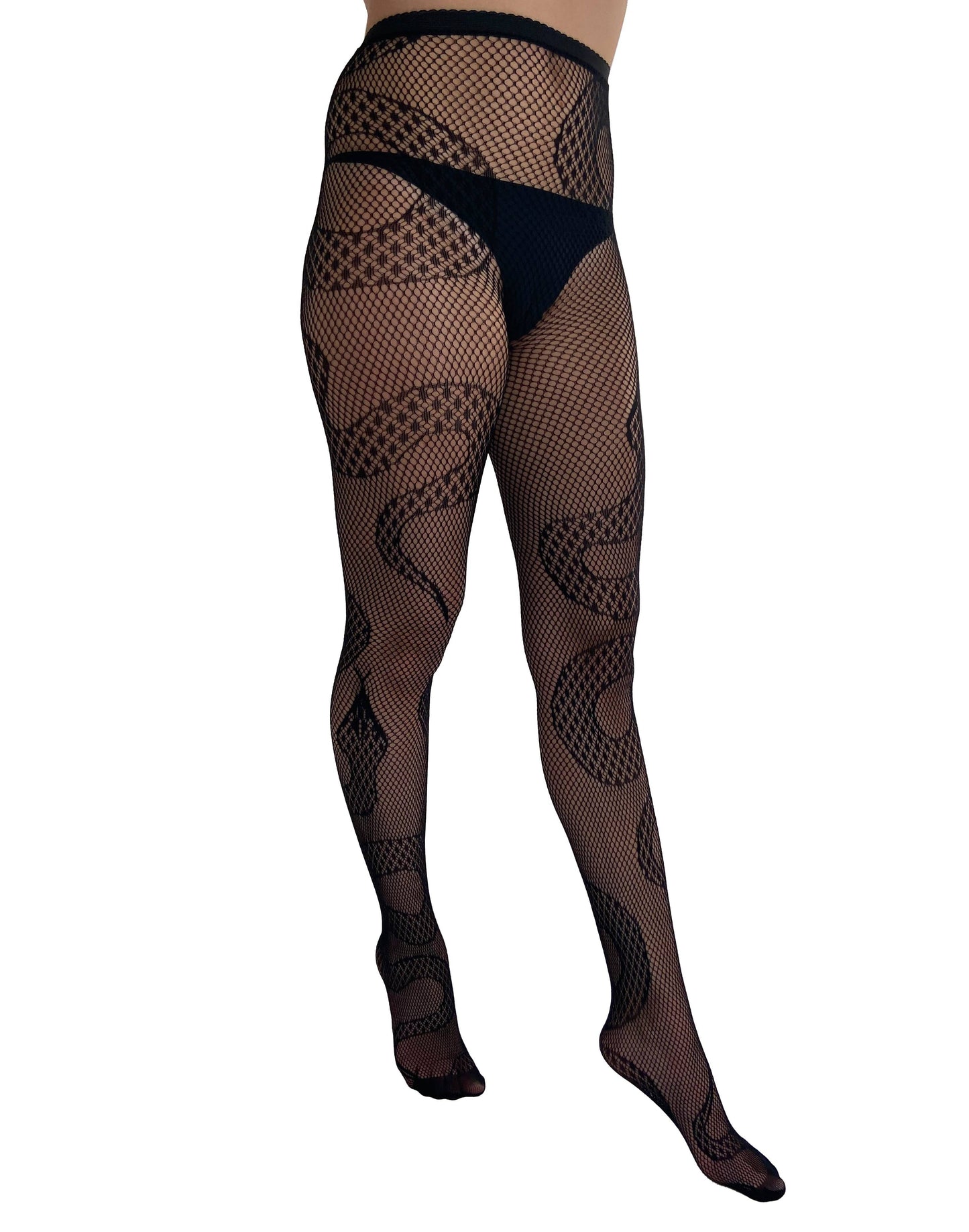 Pamela Mann - Snake Net Tights