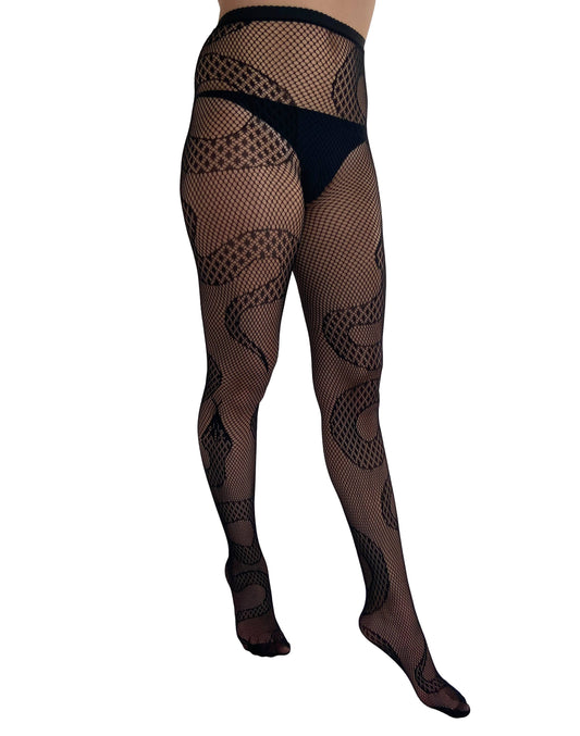 Pamela Mann - Snake Net Tights
